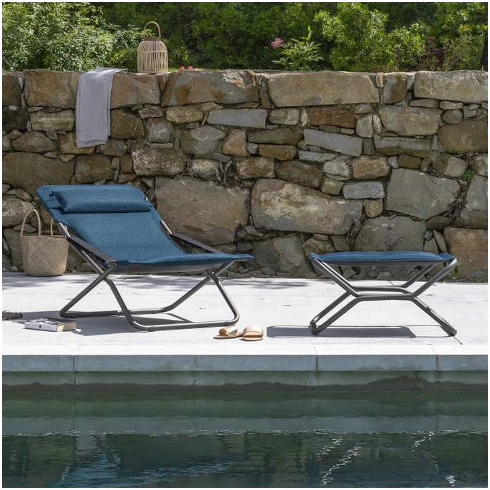 Repose Pieds Next Becomfort® - Bleu Encre Lafuma