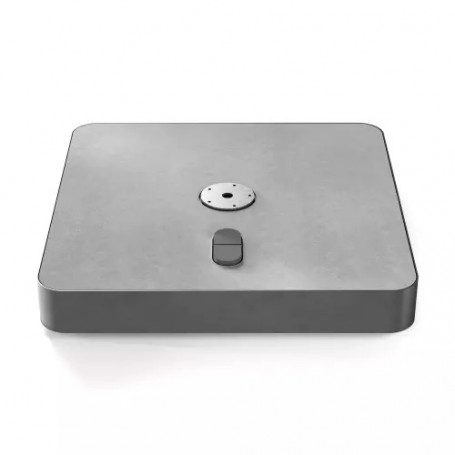 Plaque décorative pour socle M4 120 kg Glatz