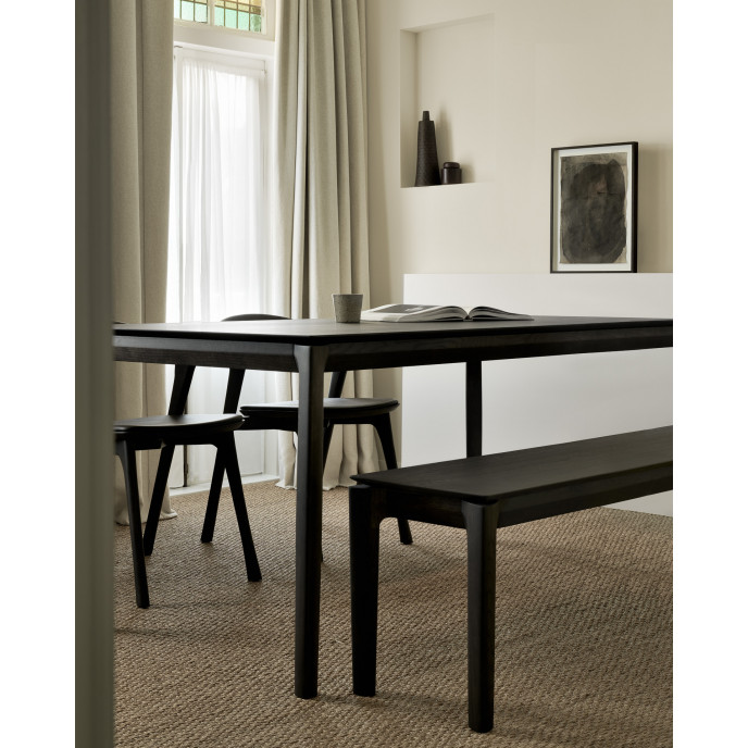 Banc Bok en chêne brun L 166 CM Ethnicraft