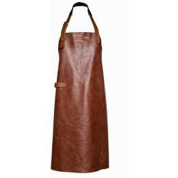 Tablier en cuir pleine fleur New York Taille L - Cognac Xapron