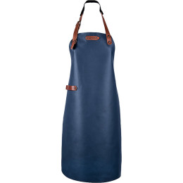 Tablier en cuir Bovin Taille L - Marine Xapron
