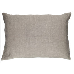 Coussin en lin L 70 x l 50 cm Basics - Naturel Pomax