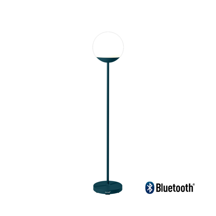 Lampadaire Mooon! H134 Bleu Acapulco Fermob