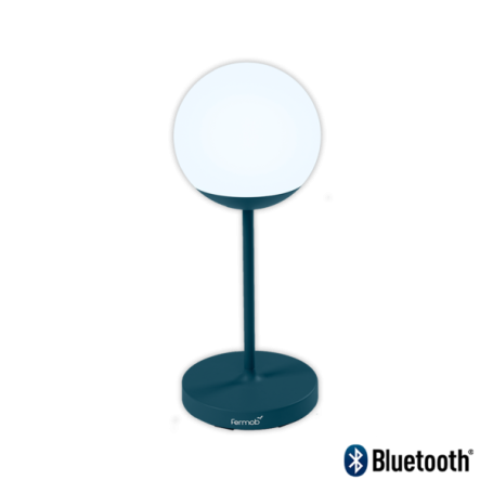 Lampe Mooon! H63 Bleu Acapulco Fermob