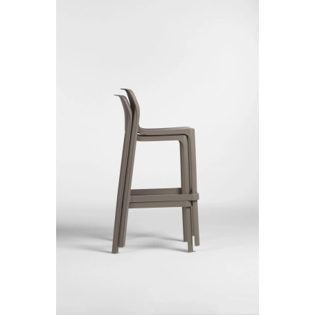 Tabouret de bar Net - Moutarde Nardi