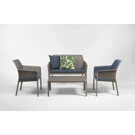 Coussin Fauteuil Net Relax - Bleu Nardi