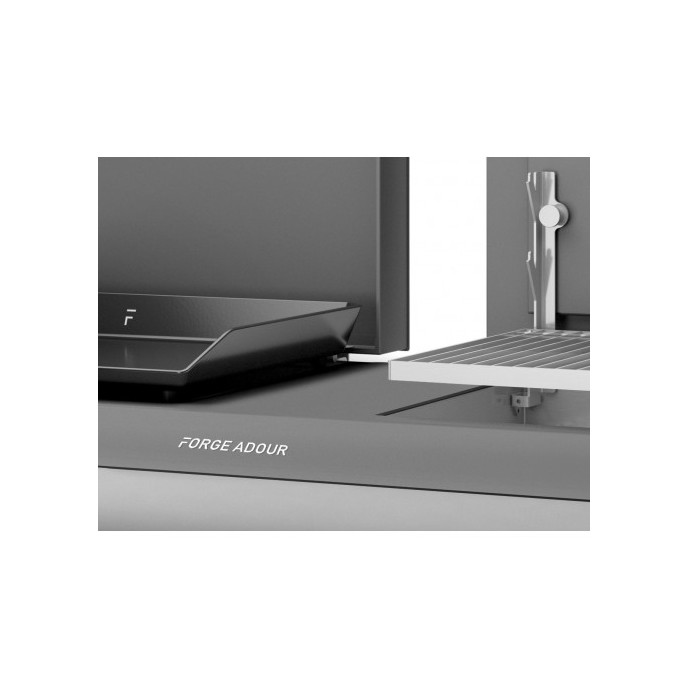 Plancha et gril Combi en acier 60 Forge Adour