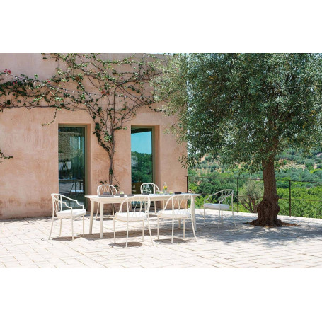Table extensible Impérial Plus4 - Blanc Mat Emu
