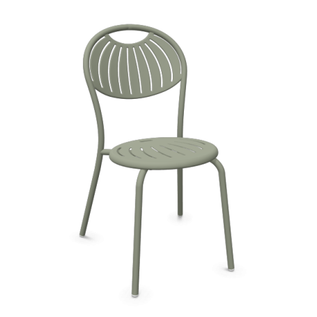 Chaise Coupole - Gris vert Emu