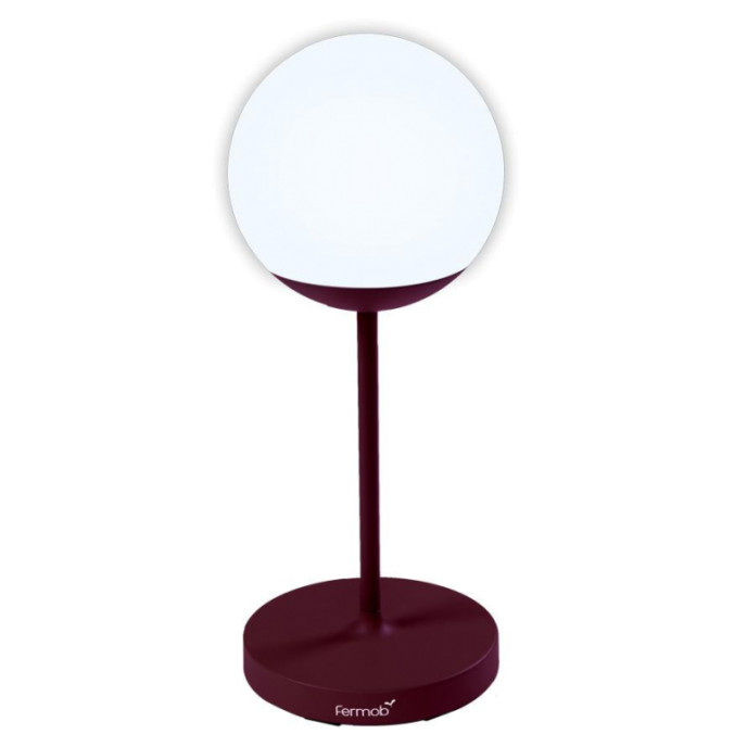 Lampe Mooon! H63 Cerise Noire Fermob