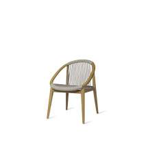 Chaise Frida teck / corde beige Vincent Sheppard