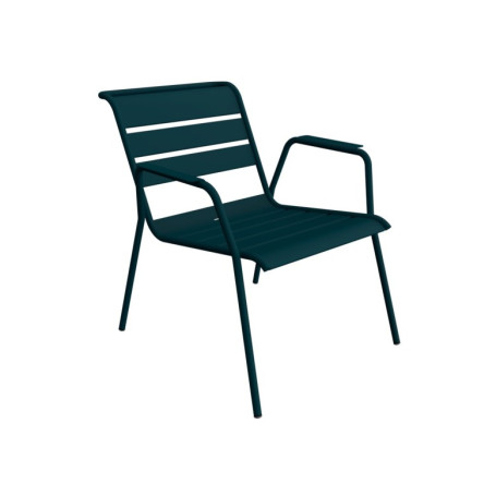 Fauteuil Lounge Monceau Bleu Acapulco Fermob