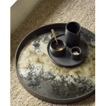Plateau en verre Organic 48 cm Ethnicraft