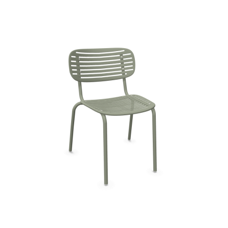 Chaise Mom en acier - Gris Emu