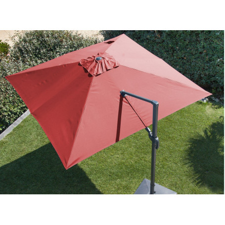 Parasol déporté NH 3 x 3 m orientable Curry Proloisirs