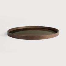 Plateau en verre Ø 61 cm Ethnicraft