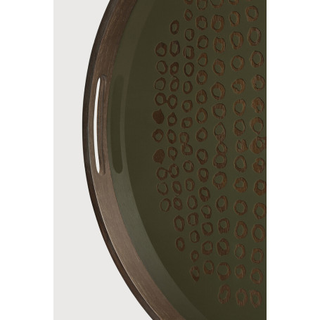 Plateau en verre Ø 48 cm Ethnicraft