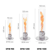 Feu de Table Spin 1500 - Argent Höfats