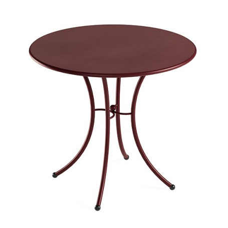 Table 80 cm Pigalle - Rouge Intense Emu
