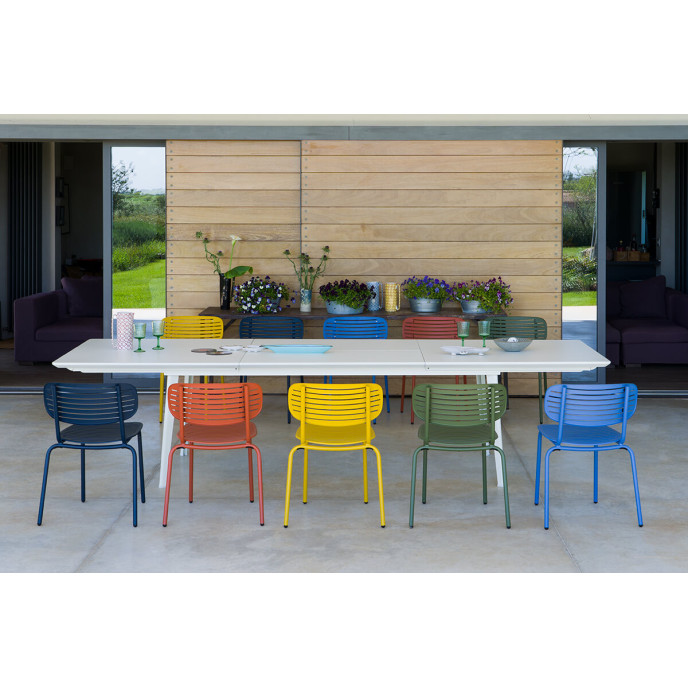 Table extensible Balcony 120/170 cm - Jaune curry Emu