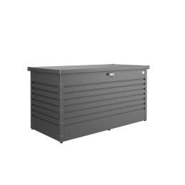 Coffre de jardin 160 - Gris foncé métallique Biohort