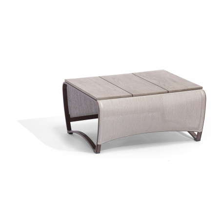 Table basse carrée Jet Stream 70x70 Les Jardins