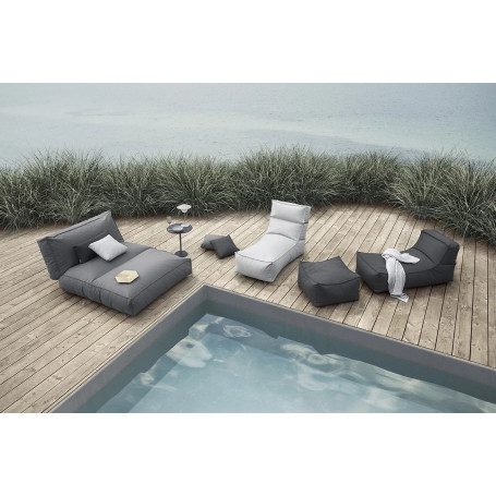 Pouf Stay - Charbon Blomus