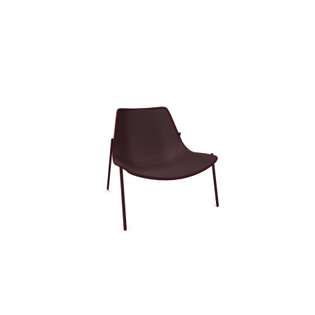 Chauffeuse Round - Rouge intense Emu