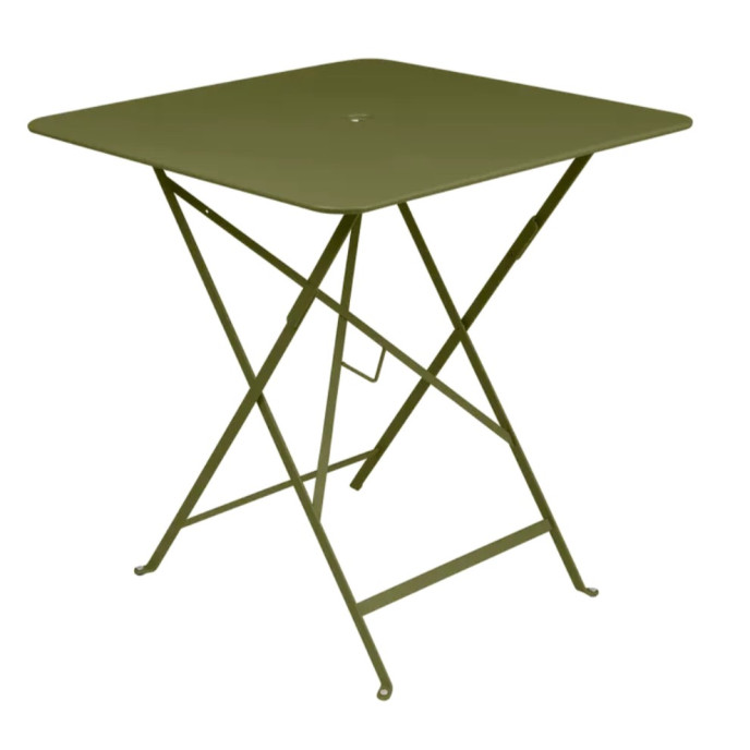 Table Pliante Bistro 71x71 Pesto Fermob Table Pliante Bistro 71x71 Pesto Fermob