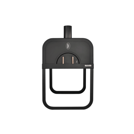 Four à bois Le Flambeur 60 - noir & manganese - sur pieds Ephrem