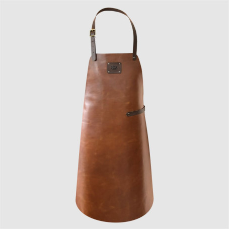Tablier en cuir Cognac Doxx