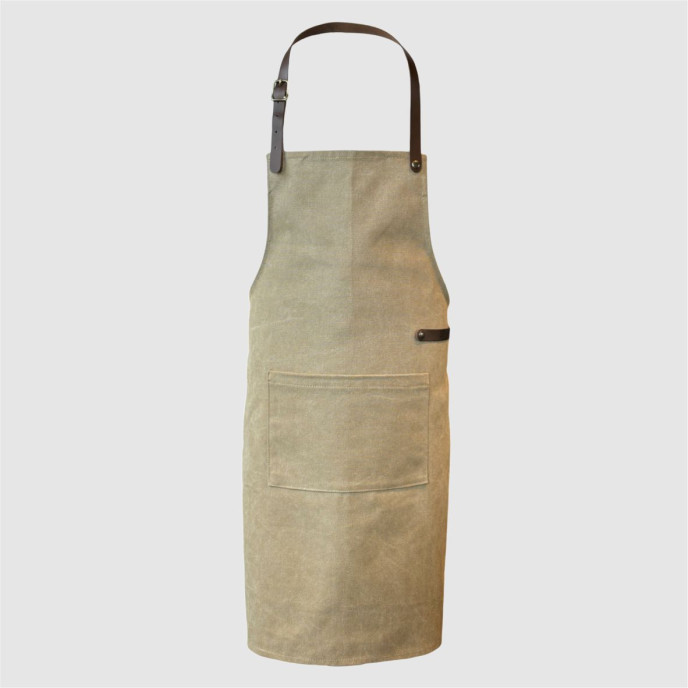Tablier en toile avec poche Vert Doxx Tablier en toile avec poche Vert Doxx
