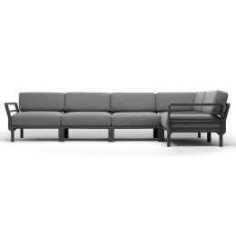Canapé Maximo 5 Basalto-Lava Sunbrella® Nardi