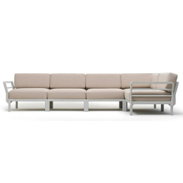 Canapé Maximo 5 Gesso-Perla Sunbrella® Nardi