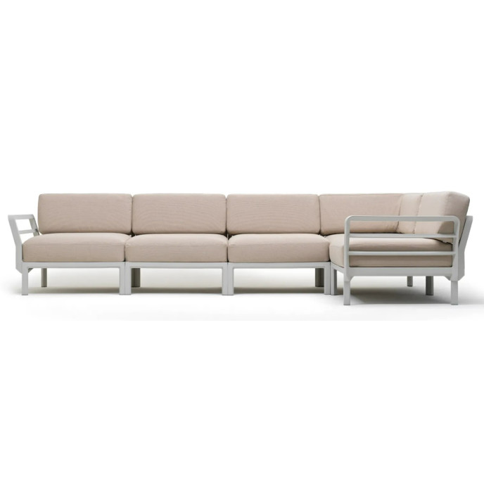Canapé Maximo 5 Gesso-Perla Sunbrella® Nardi Canapé Maximo 5 Gesso-Perla Sunbrella® Nardi