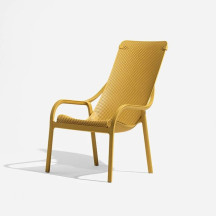 Fauteuil Lounge Net - Taupe Nardi