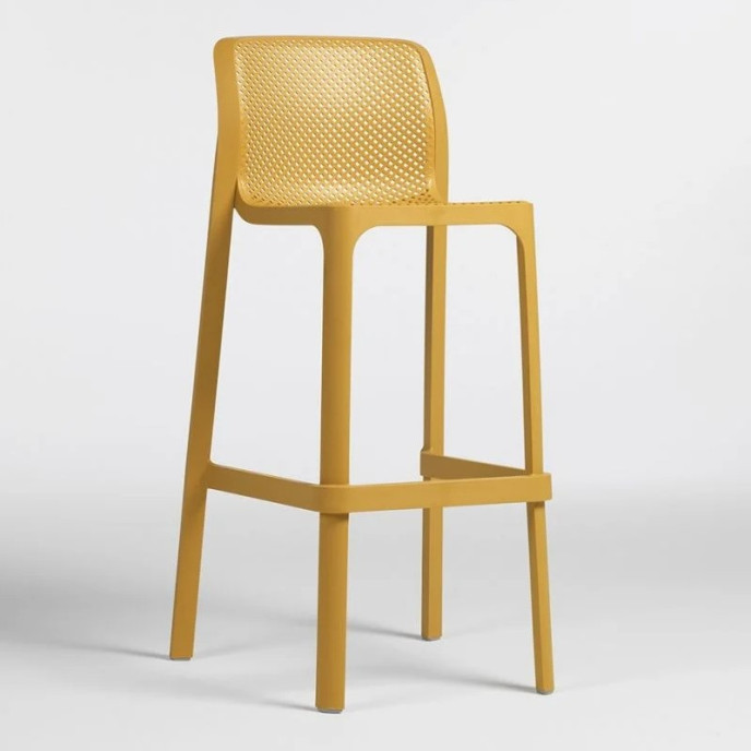 Tabouret de bar Net - Moutarde Nardi