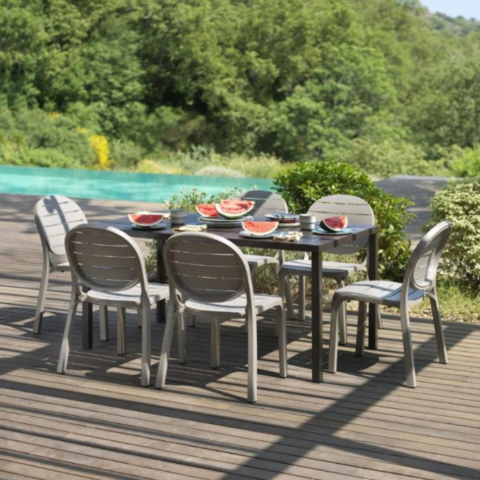 Table Cube 140 x 80 cm - Anthracite Nardi