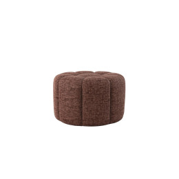 Pouf Zone Ø 60 Tissu Burano Caramel Flexlux