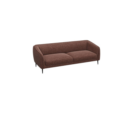 Canapé 3 places Belle Tissu Burano Caramel Flexlux
