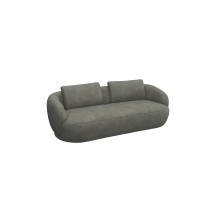 Canapé 3 places Torino Tissu Bornio Olive Flexlux