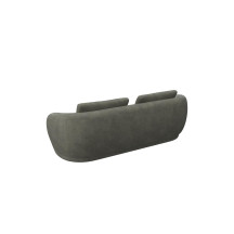 Canapé 3 places Torino Tissu Bornio Olive Flexlux