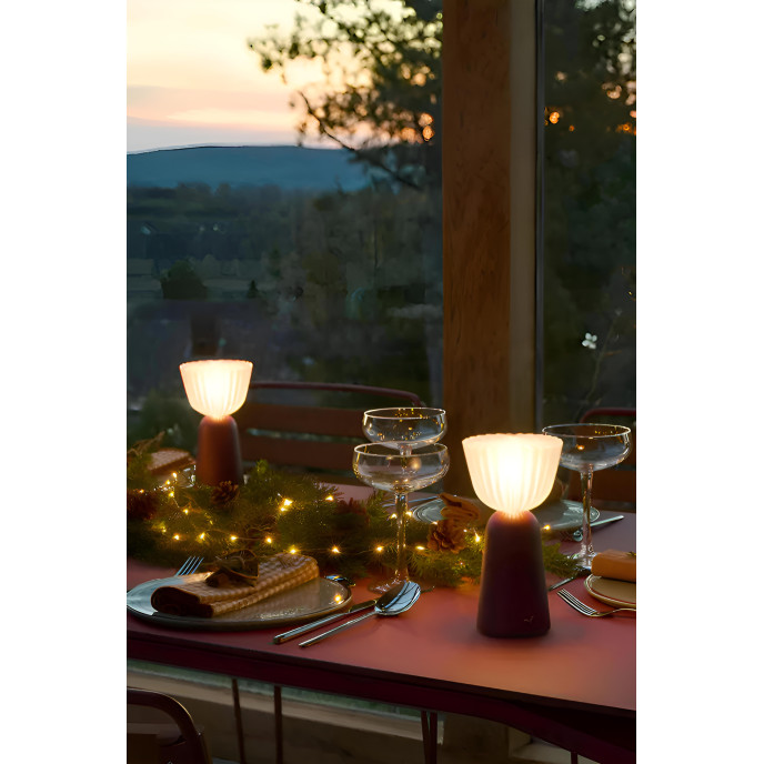 Lampe Swiing Cerise Noire Fermob