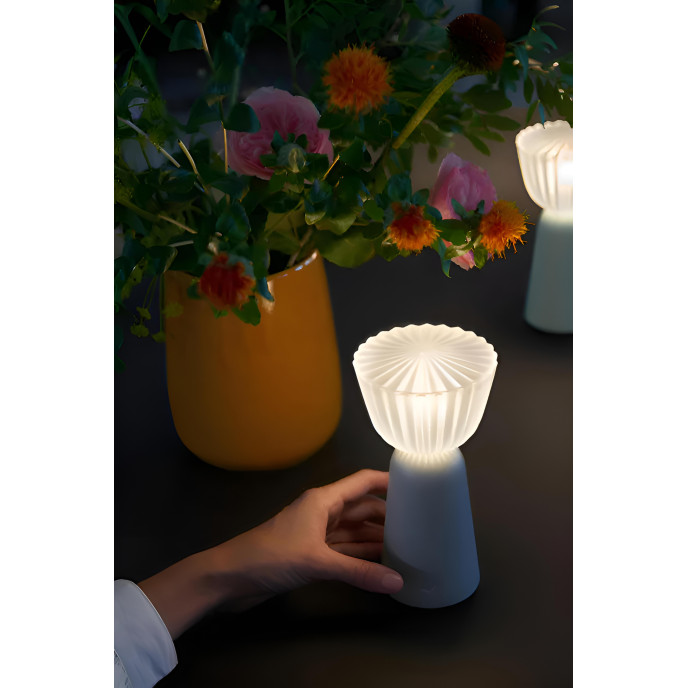 Lampe Swiing Gris Argile Fermob