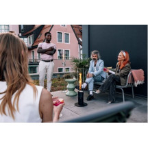 Pied d'Élévation pour SPIN classic 1500 noir Höfats