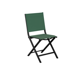 Chaise Thema - Graphite et Verte Proloisirs