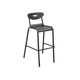 Chaise Haute Smiley - Graphite Proloisirs