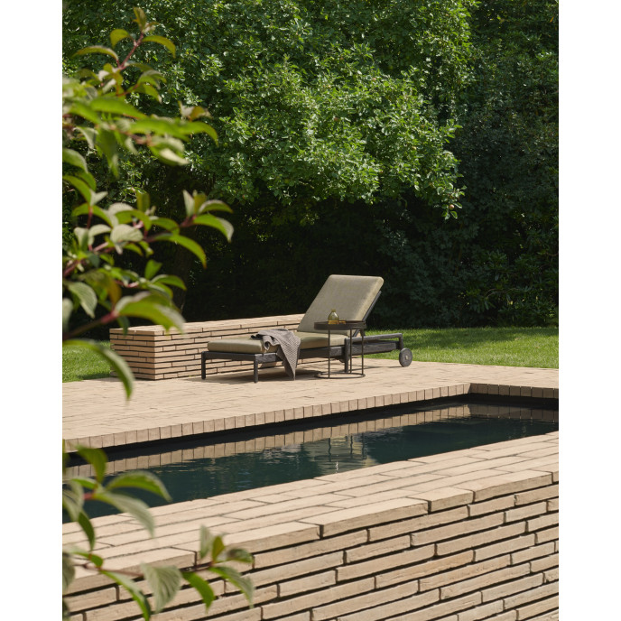 Table d'appoint à plateau de jardin Ethnicraft