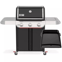 Barbecue à gaz Weber Genesis E-315W Plancha - Noir Weber