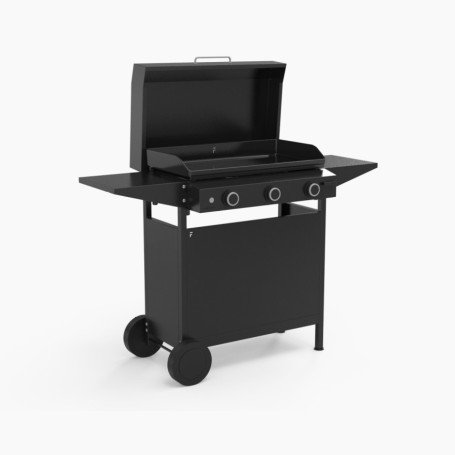 Chariot pour Plancha Origin 75 cm Acier noir  Forge Adour